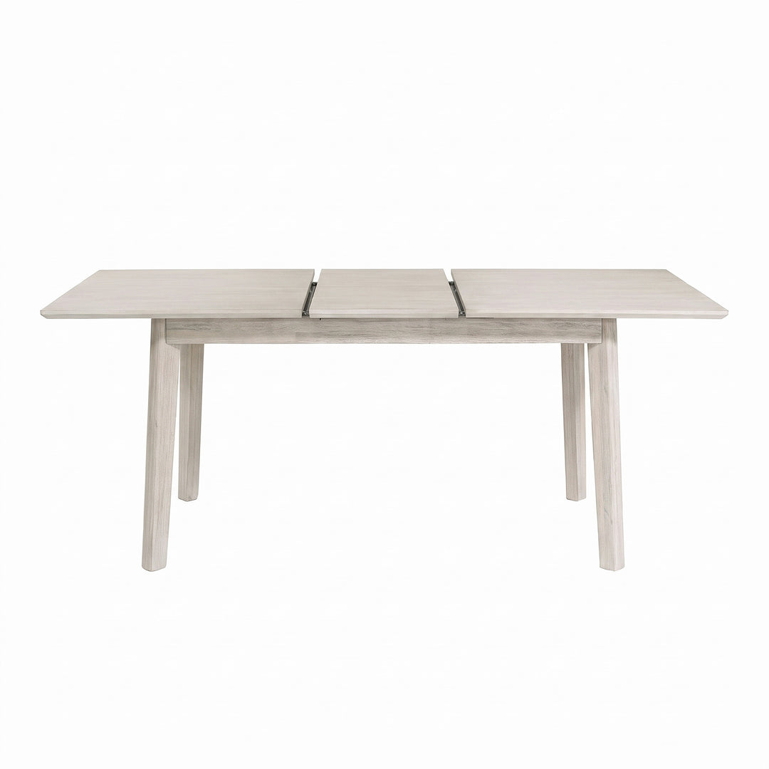 Gia Small Extension Dining Table w/ Butterfly System 55/71” - Whitewash