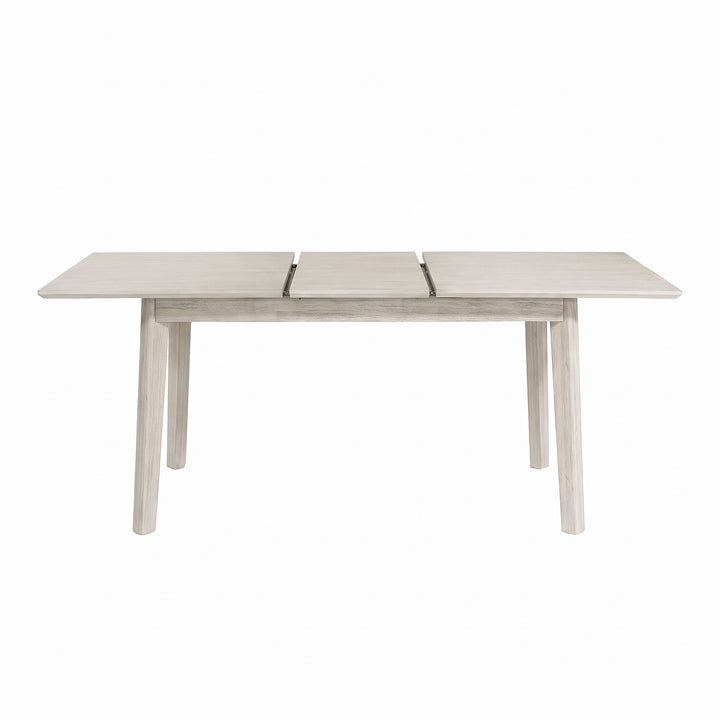 Gia Small Extension Dining Table w/ Butterfly System 55/71” - Whitewash