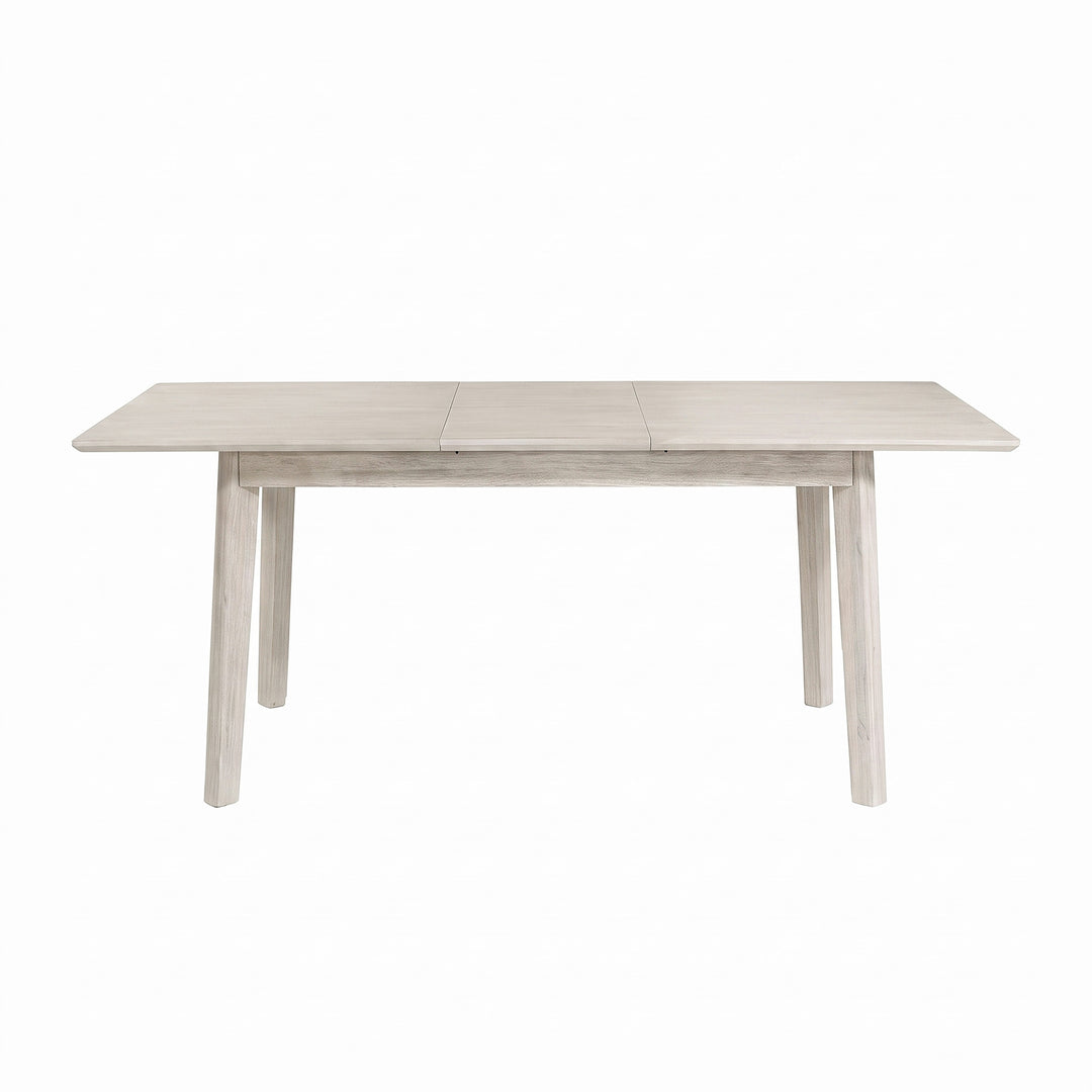 Gia Small Extension Dining Table w/ Butterfly System 55/71” - Whitewash