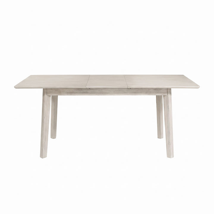 Gia Small Extension Dining Table w/ Butterfly System 55/71” - Whitewash