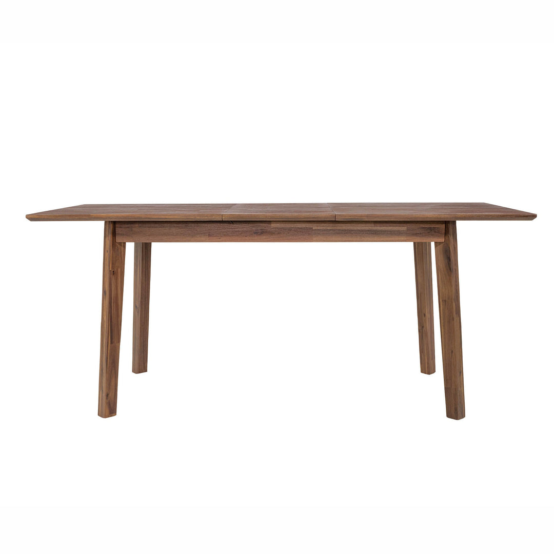 Gia Small Extension Dining Table 55/71” - Warm Pecan