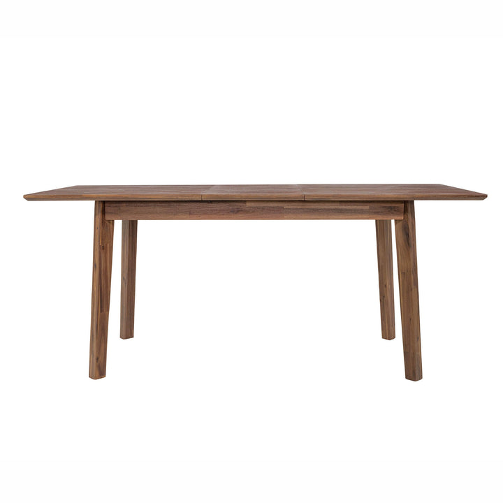 Gia Small Extension Dining Table 55/71” - Warm Pecan
