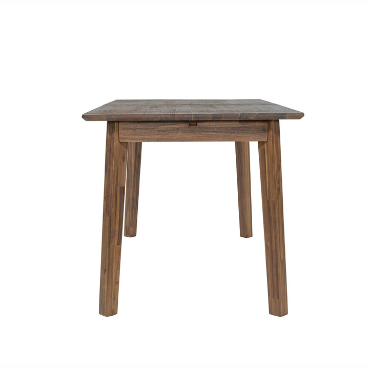 Gia Small Extension Dining Table 55/71” - Warm Pecan