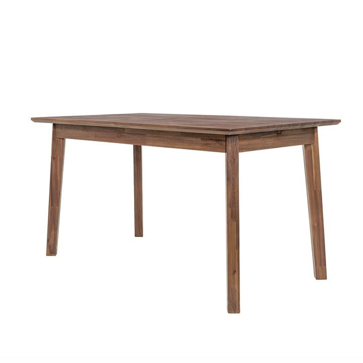 Gia Small Extension Dining Table 55/71” - Warm Pecan
