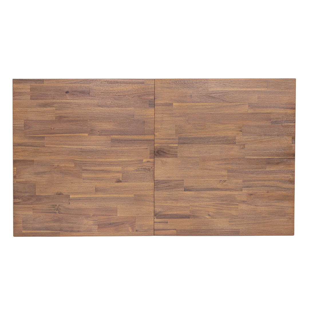 Gia Small Extension Dining Table 55/71” - Warm Pecan