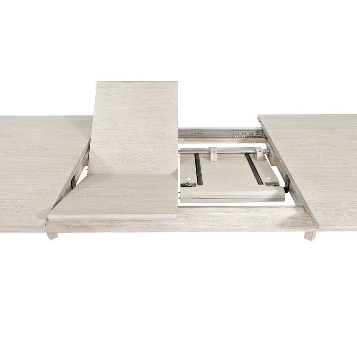 Gia Extension Dining Table 71/102" - Whitewash