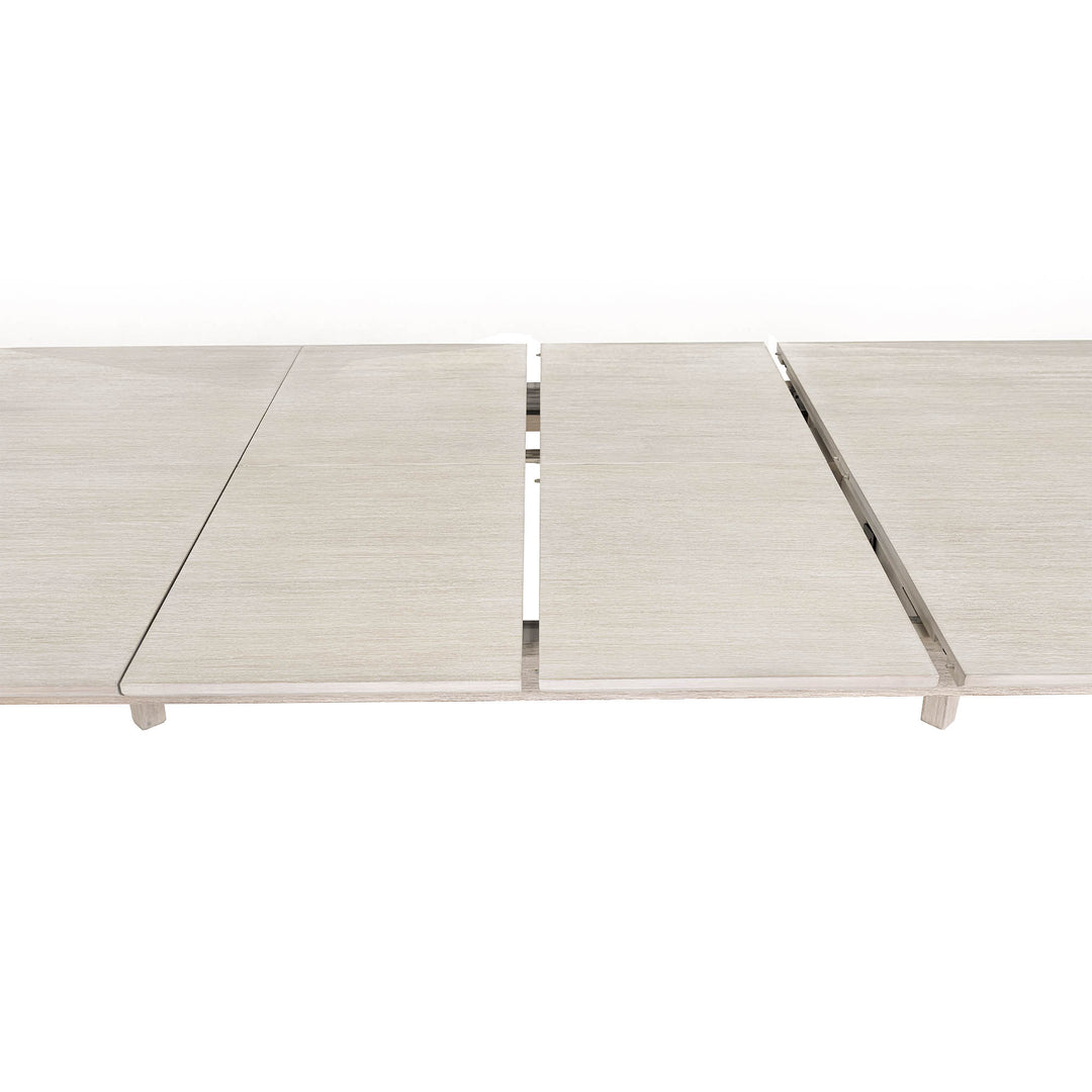 Gia Extension Dining Table 71/102" - Whitewash