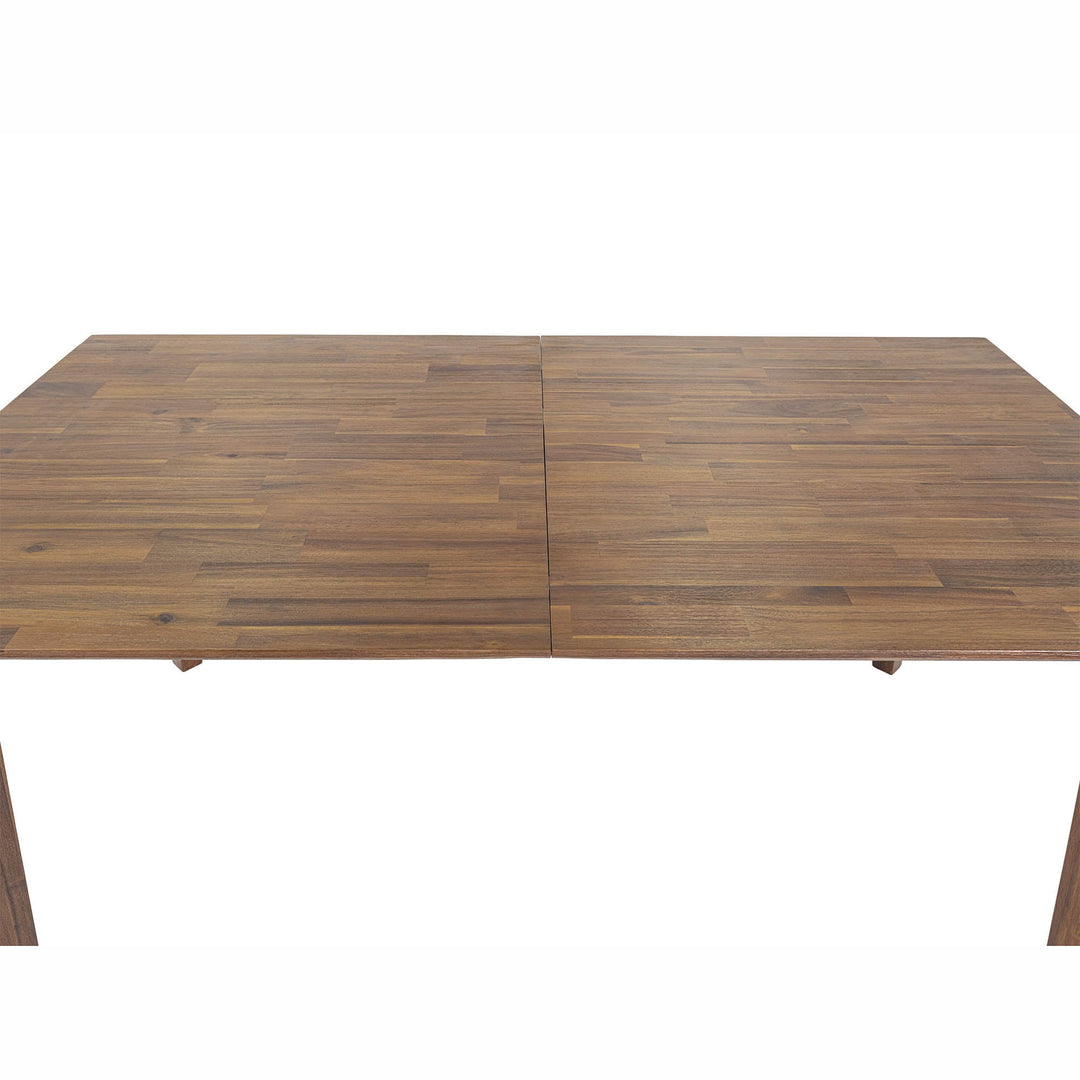 Gia Extension Dining Table 71/102" - Warm Pecan
