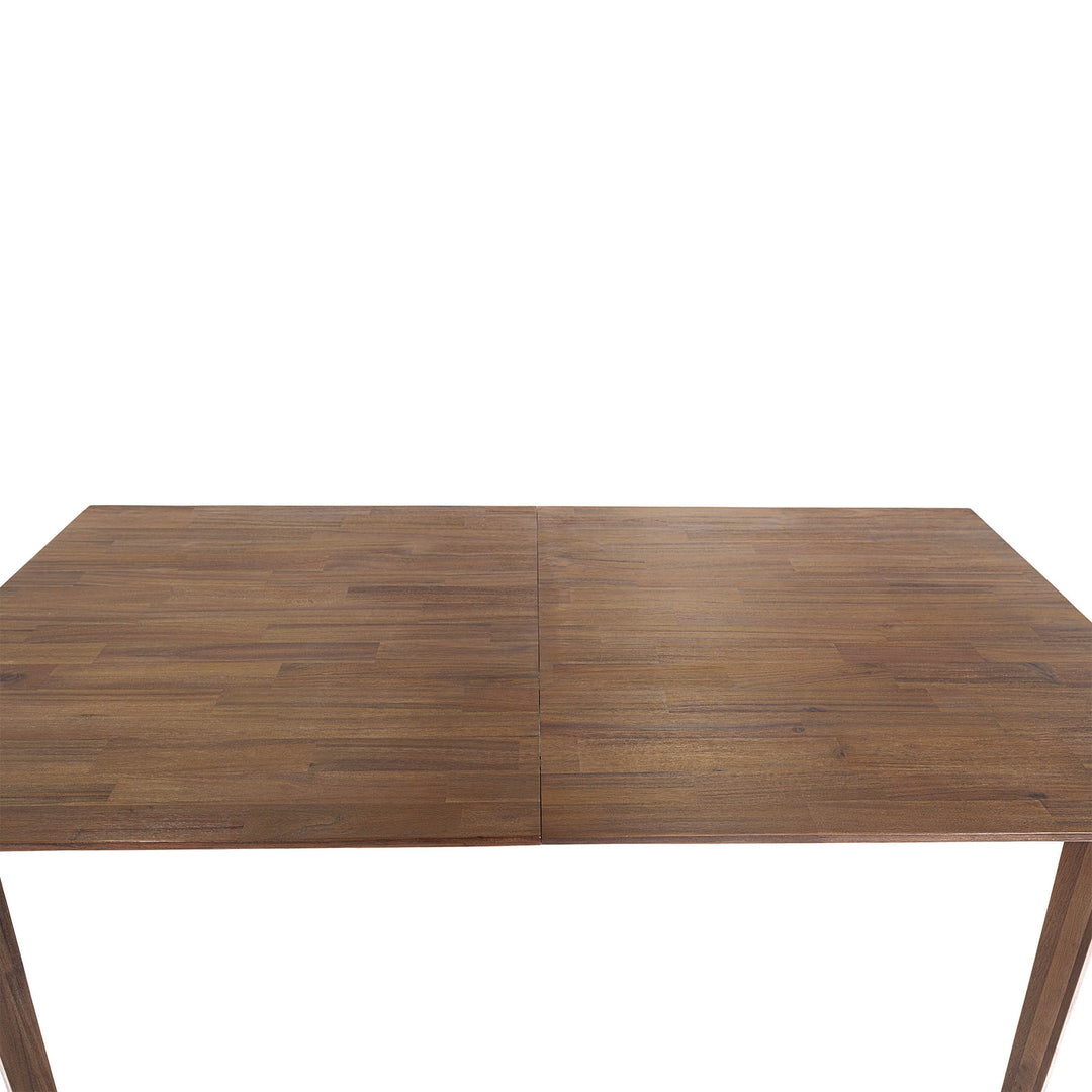Gia Extension Dining Table 71/102" - Warm Pecan