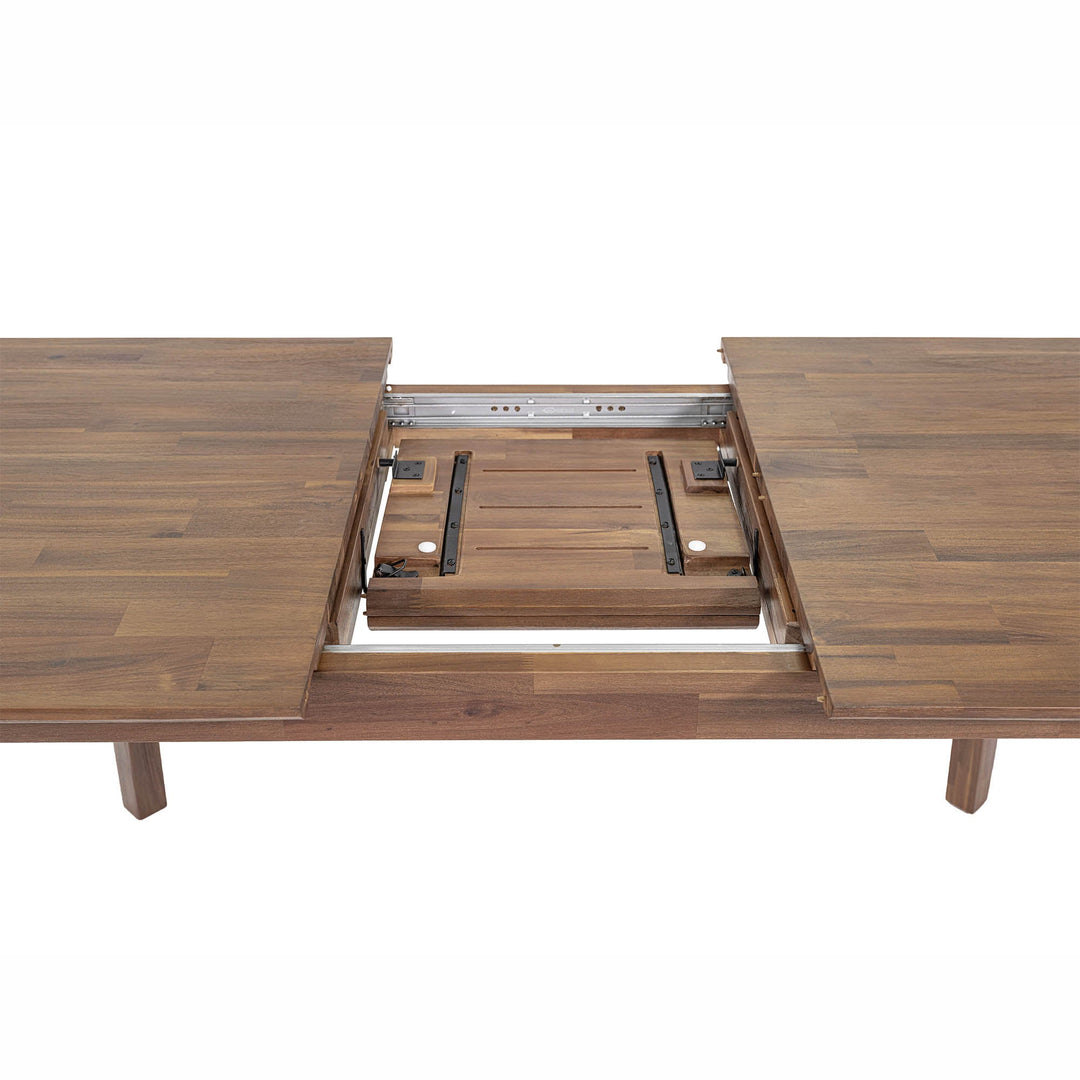 Gia Extension Dining Table 71/102" - Warm Pecan