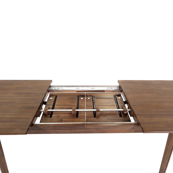 Gia Extension Dining Table 71/102" - Warm Pecan