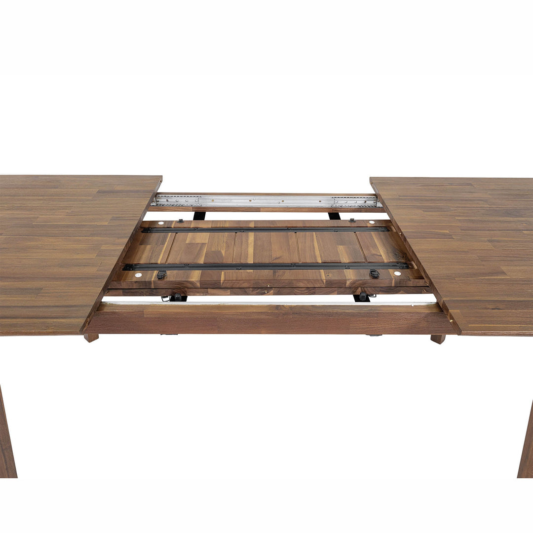 Gia Extension Dining Table 71/102" - Warm Pecan