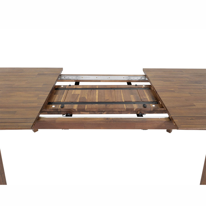 Gia Extension Dining Table 71/102" - Warm Pecan