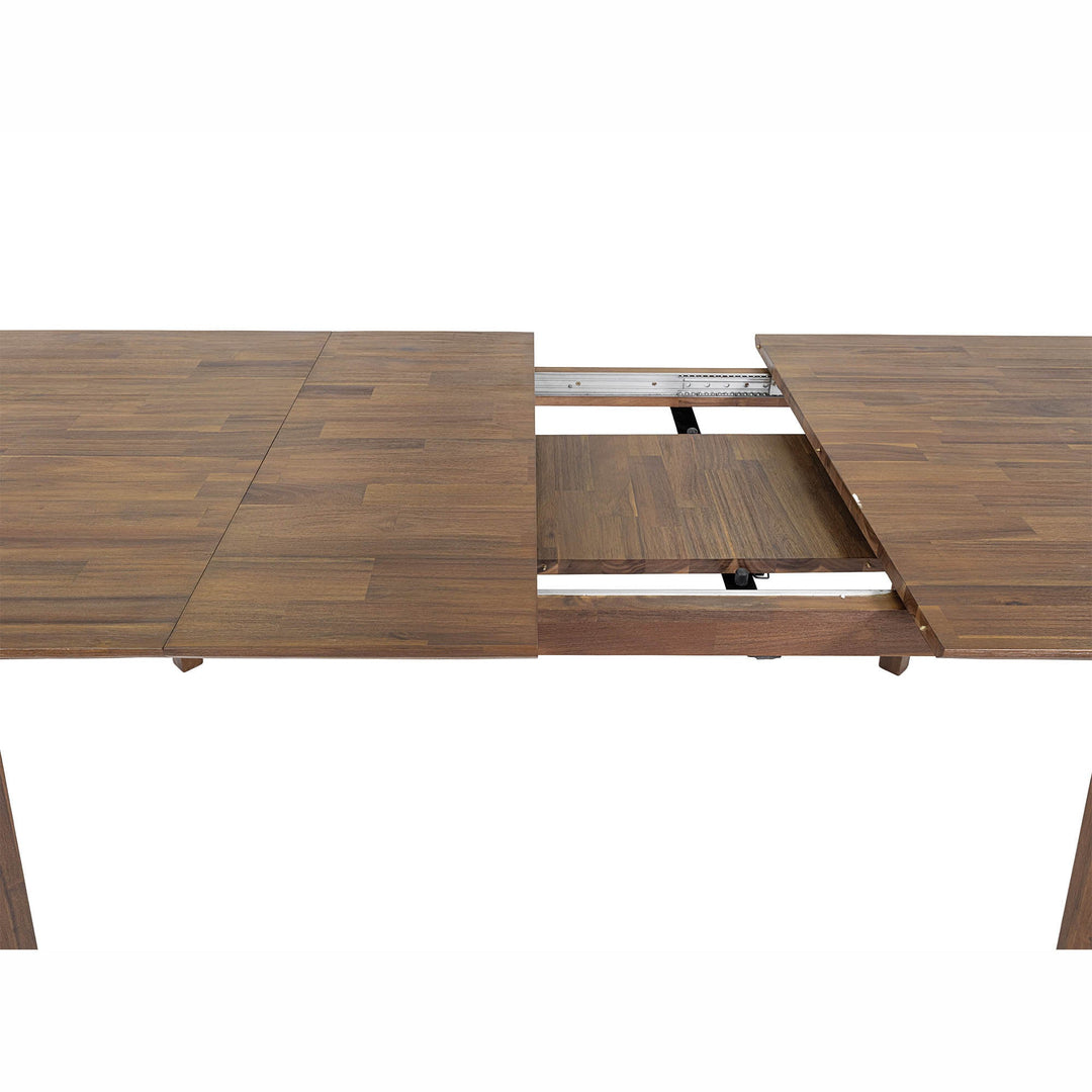 Gia Extension Dining Table 71/102" - Warm Pecan