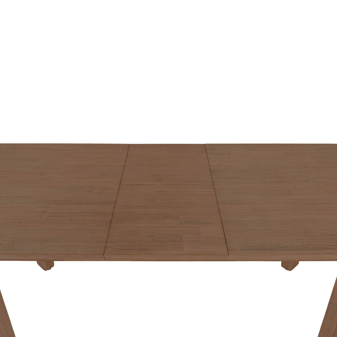 Gia Extension Dining Table 71/102" - Warm Pecan