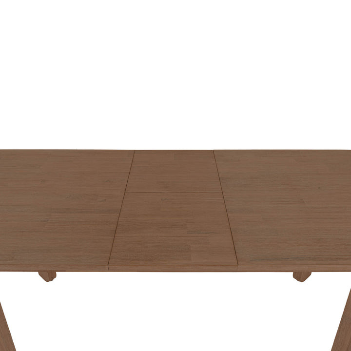 Gia Extension Dining Table 71/102" - Warm Pecan