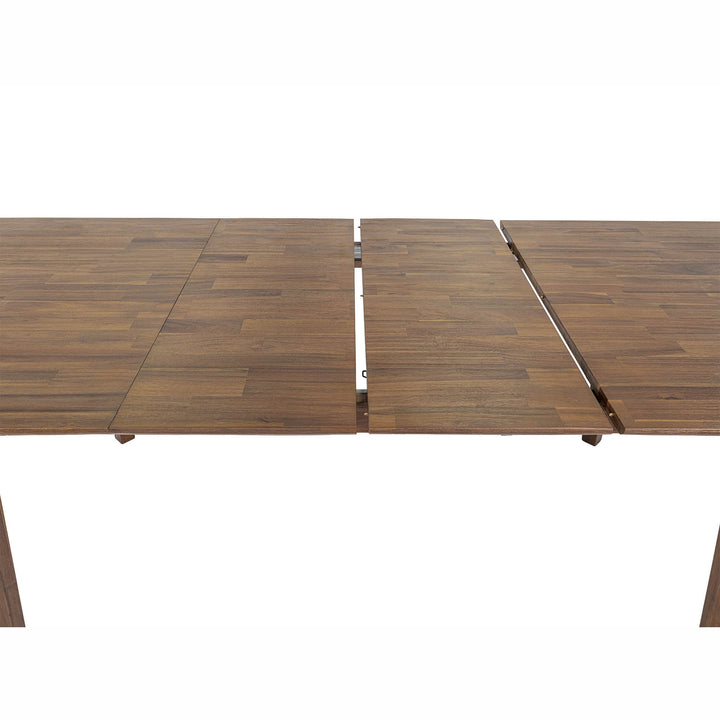 Gia Extension Dining Table 71/102" - Warm Pecan