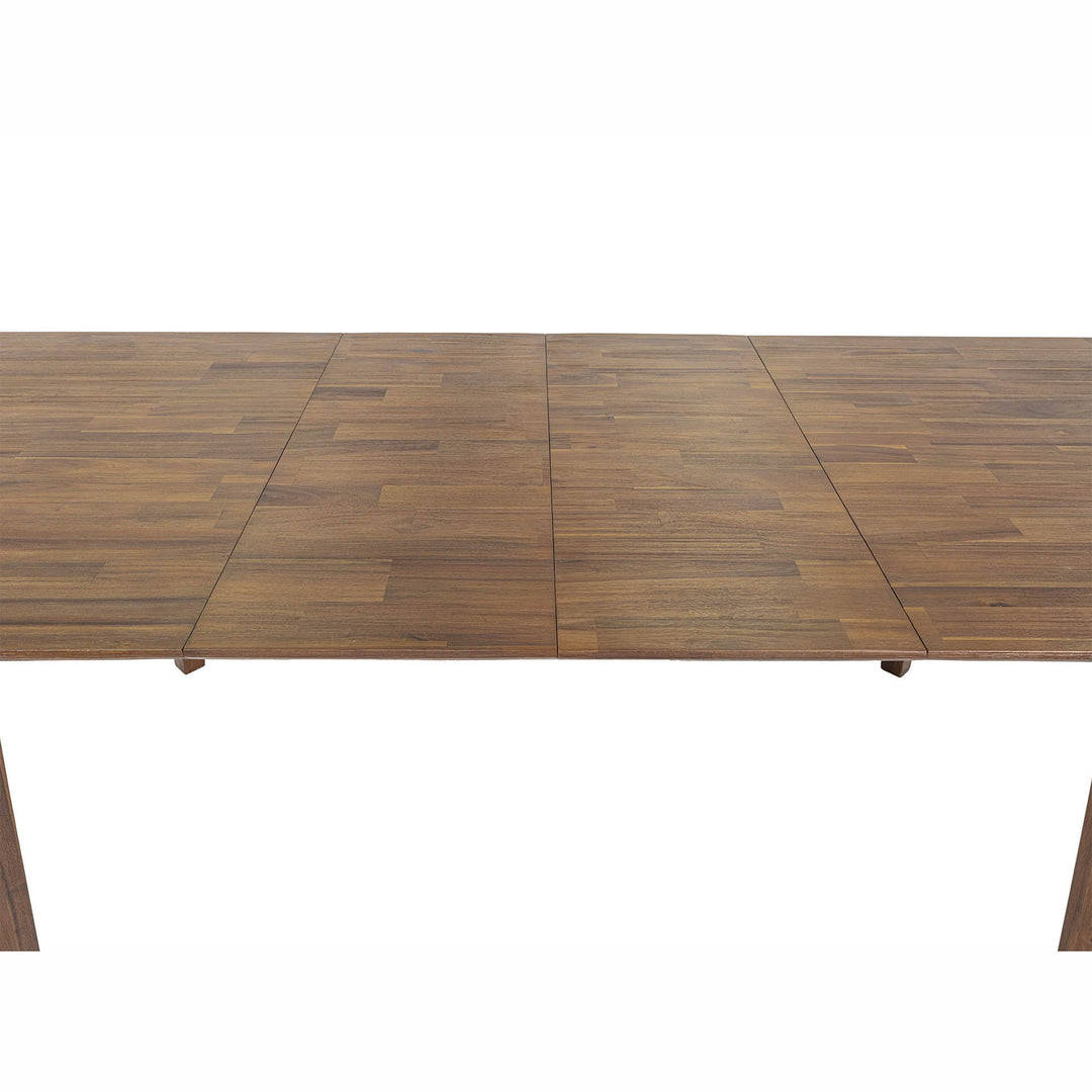 Gia Extension Dining Table 71/102" - Warm Pecan