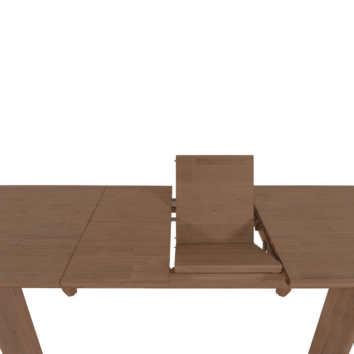 Gia Extension Dining Table 71/102" - Warm Pecan