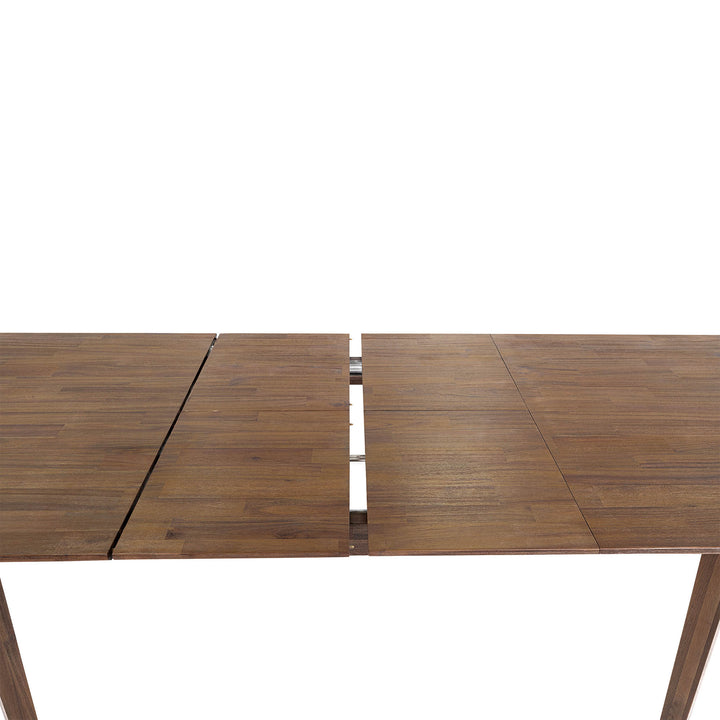 Gia Extension Dining Table 71/102" - Warm Pecan