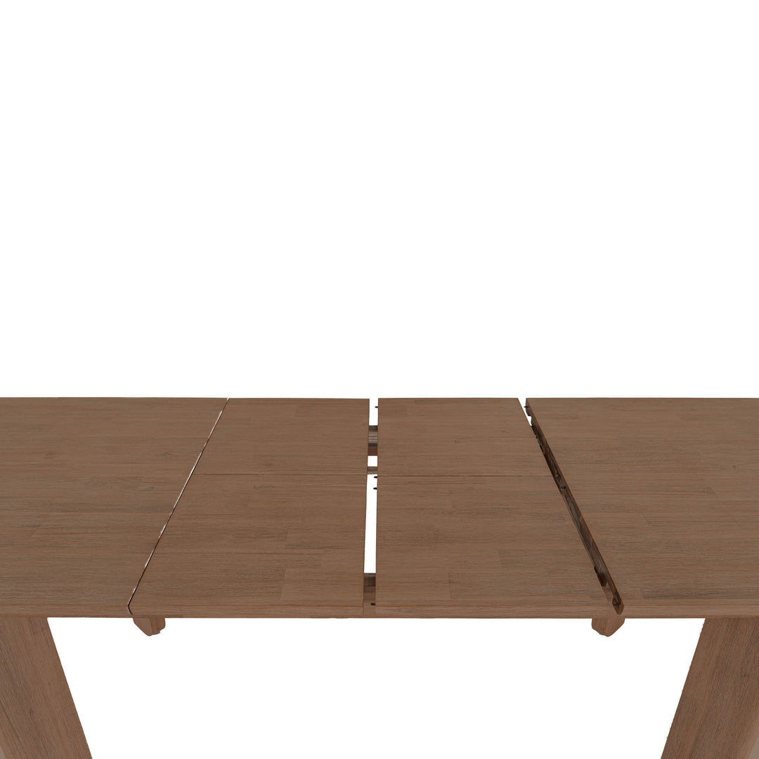 Gia Extension Dining Table 71/102" - Warm Pecan