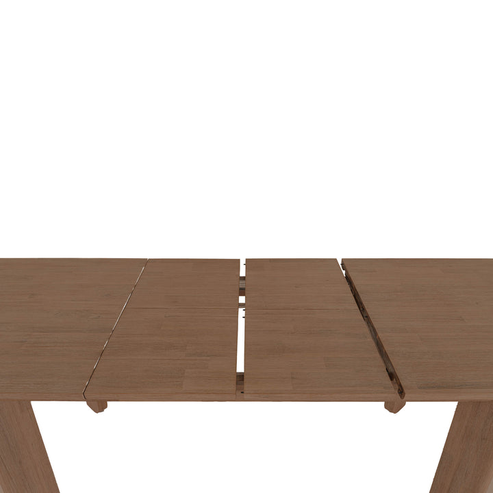 Gia Extension Dining Table 71/102" - Warm Pecan