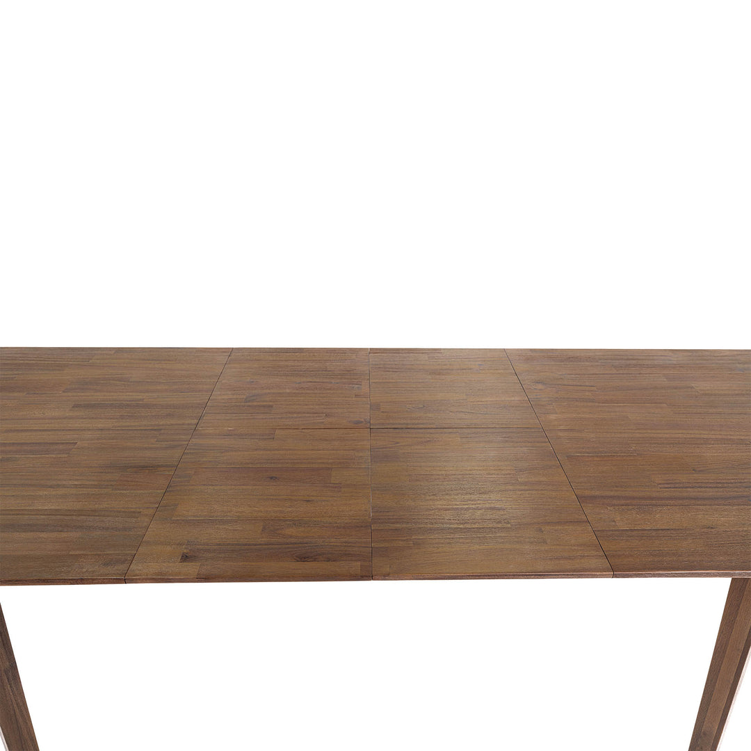 Gia Extension Dining Table 71/102" - Warm Pecan