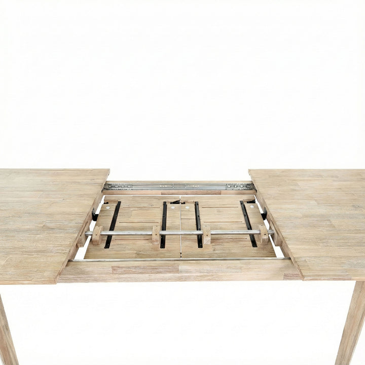 Gia Extension Dining Table 71/102" - Light Driftwood
