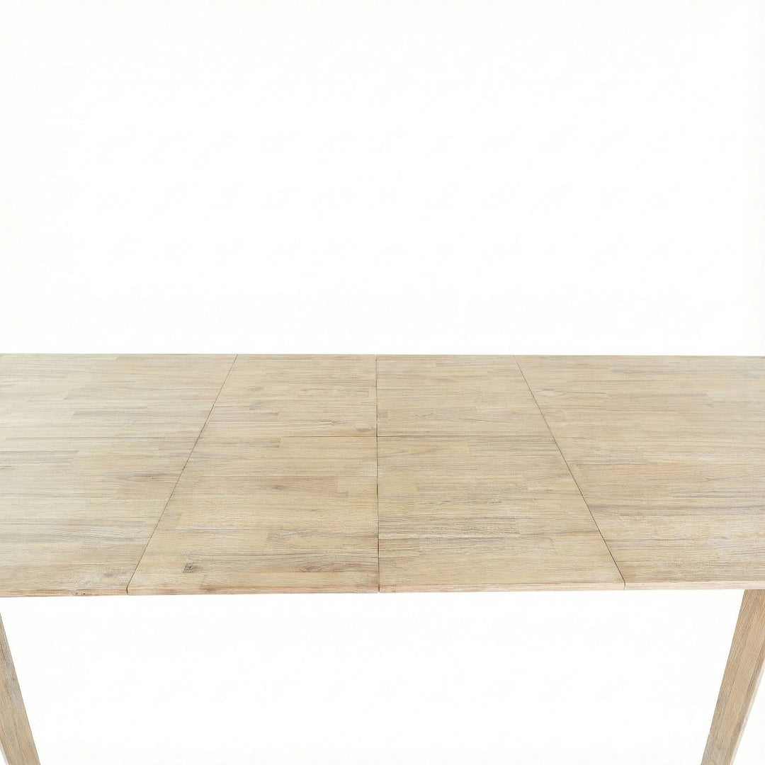 Gia Extension Dining Table 71/102" - Light Driftwood