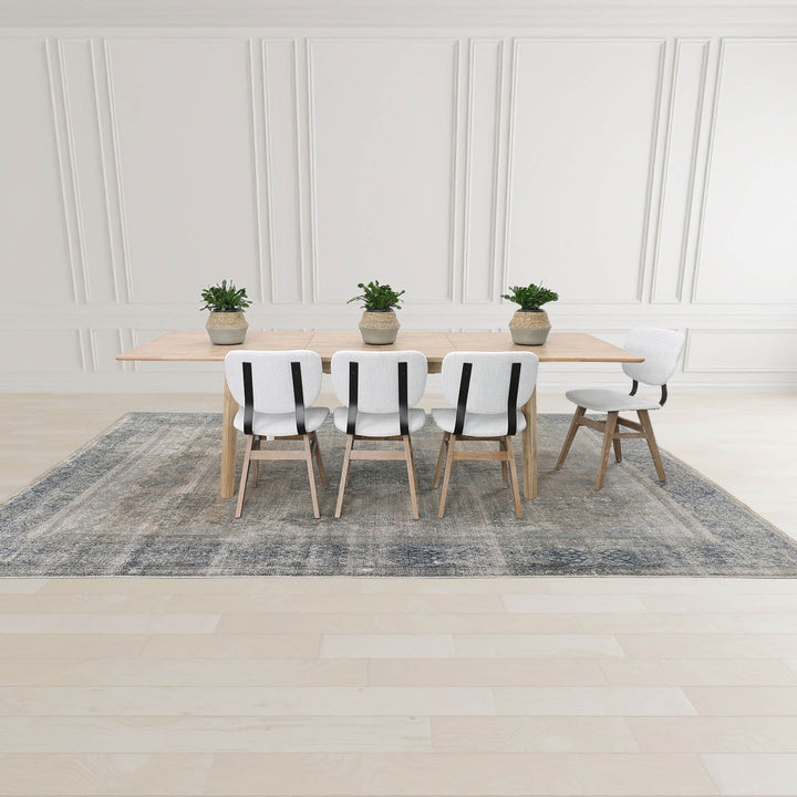 Gia Extension Dining Table 71/102" - Light Driftwood