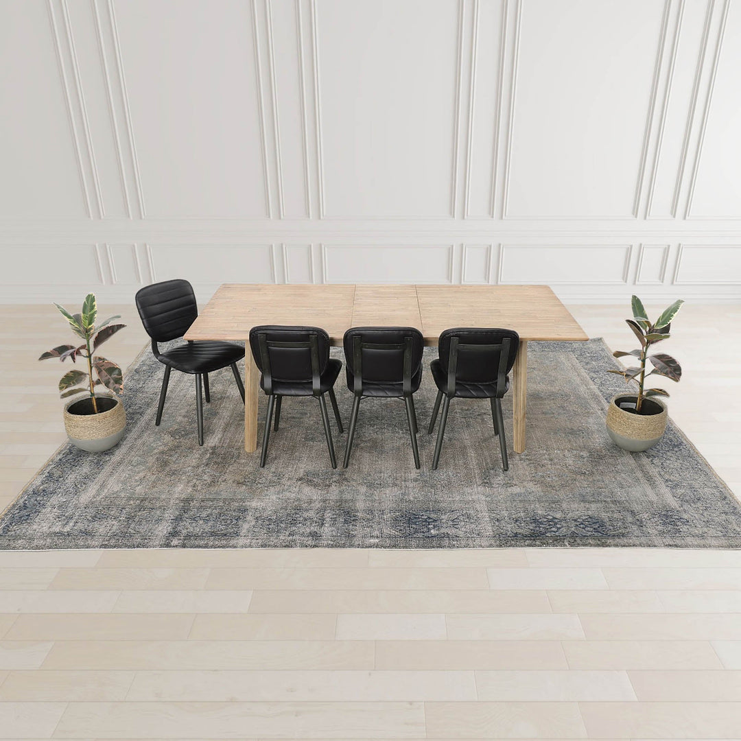 Gia Extension Dining Table 71/102" - Light Driftwood