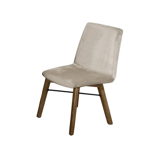 Gia Dining Chair - Warm Pecan - Sand