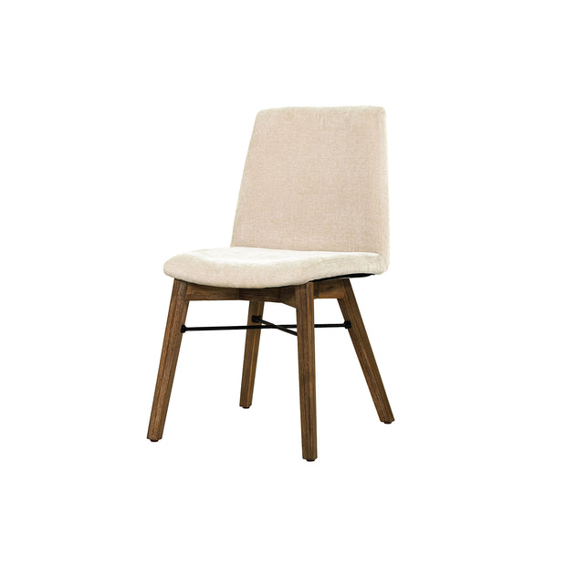 Gia Dining Chair - Warm Pecan - Sand