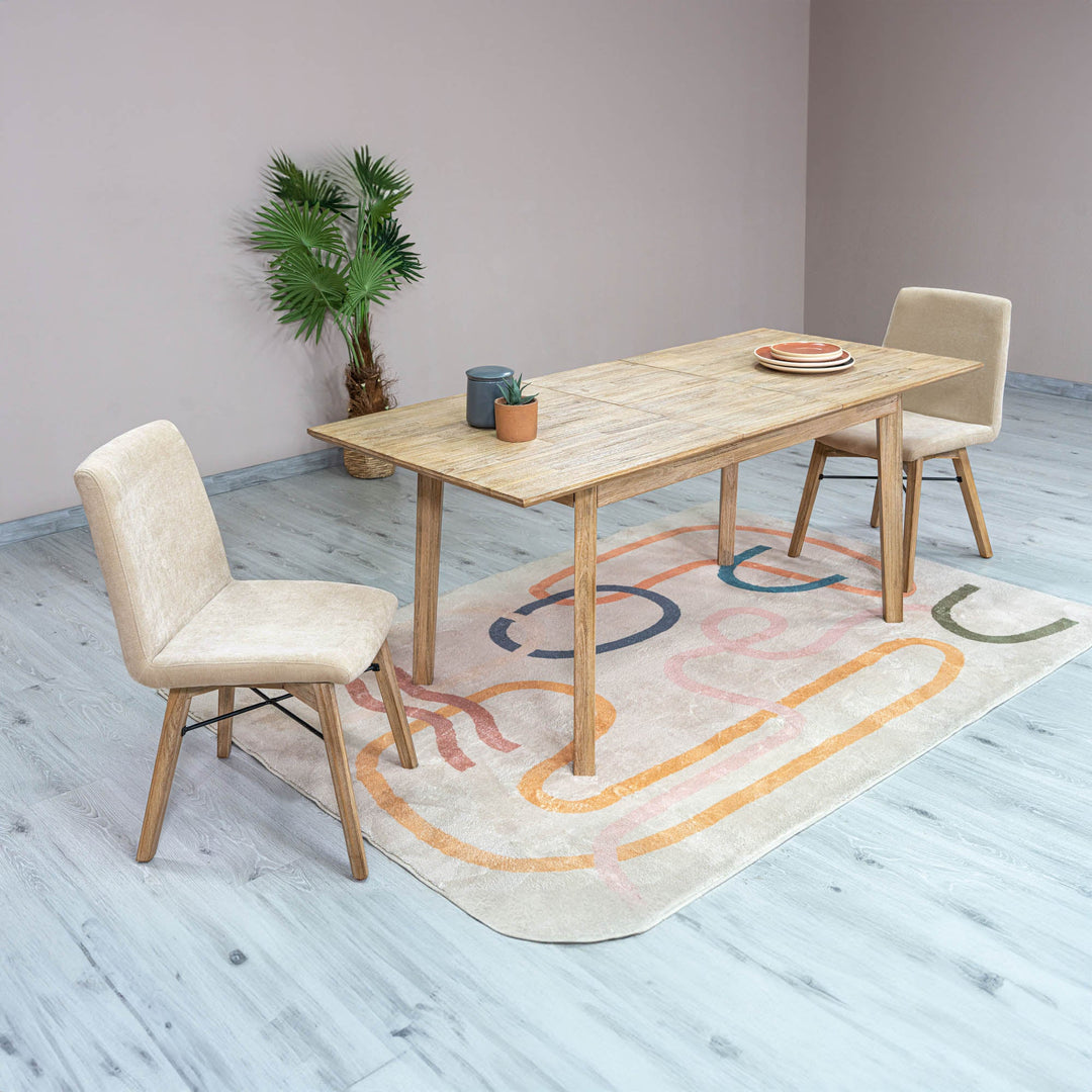 Gia Dining Chair - Light Driftwood - Sand