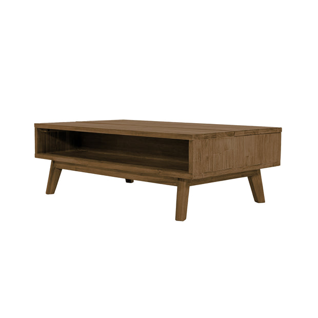 Gia Coffee Table w/ Lift Top - Warm Pecan