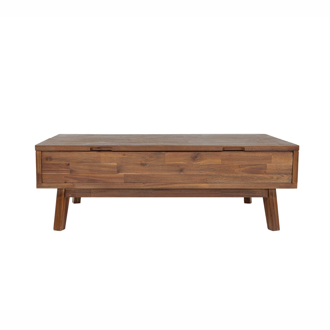 Gia Coffee Table w/ Lift Top - Warm Pecan