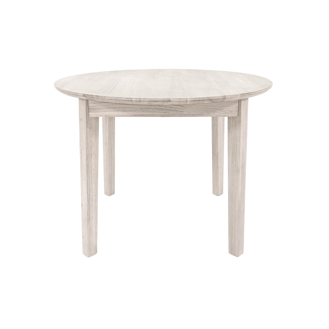 Gia Round Dining Table - Whitewash