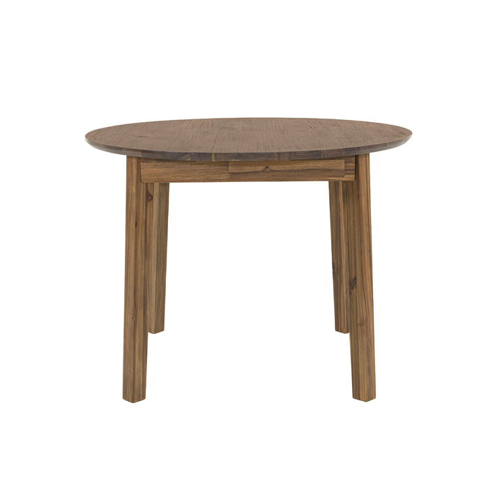 Gia Round Dining Table - Warm Pecan