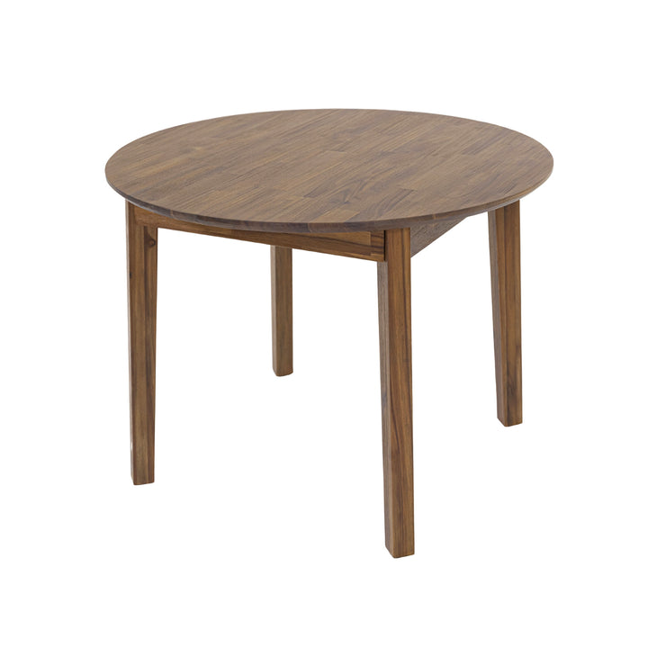 Gia Round Dining Table - Warm Pecan