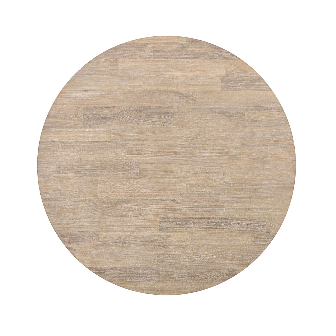Gia Round Dining Table - Light Driftwood