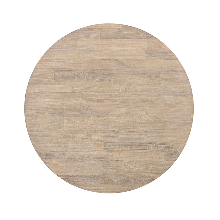 Gia Round Dining Table - Light Driftwood