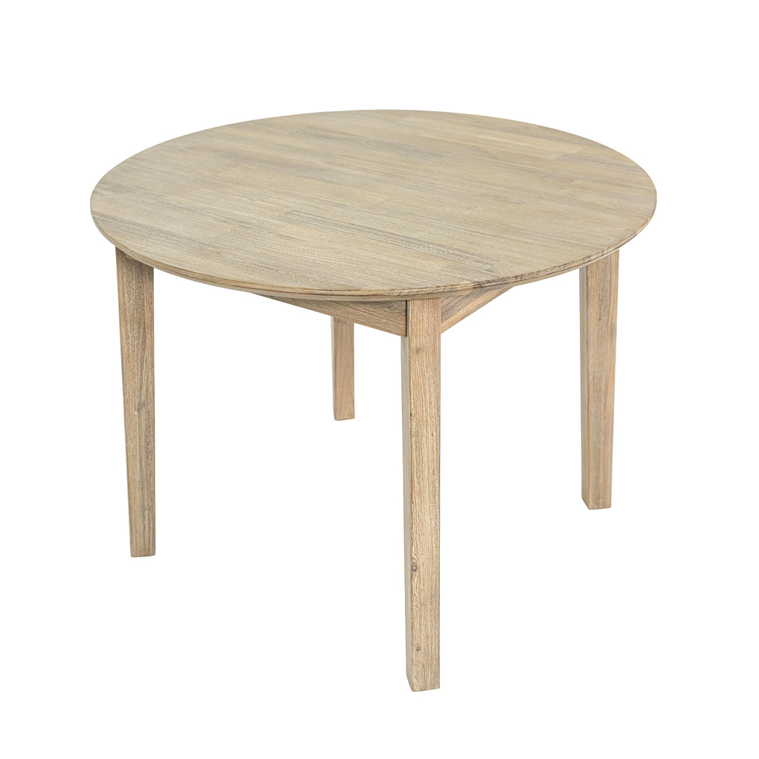 Gia Round Dining Table - Light Driftwood