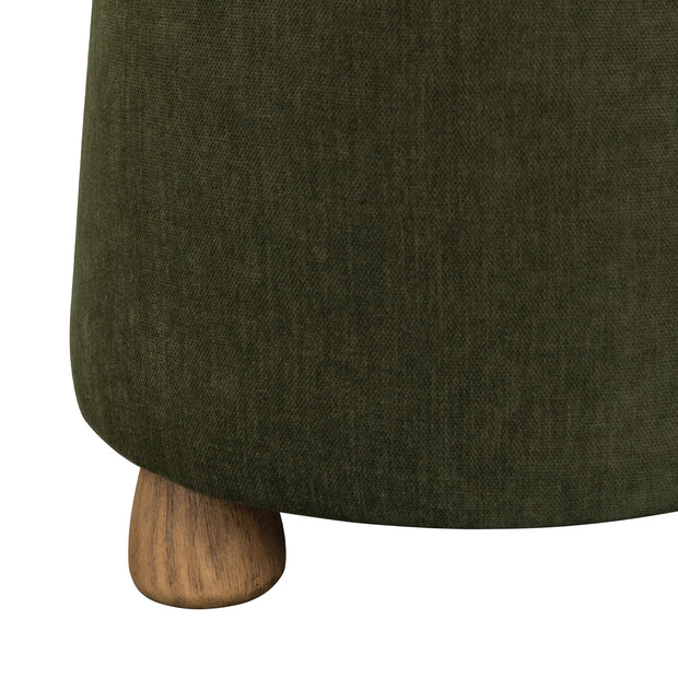 Giselle Ottoman - Olive