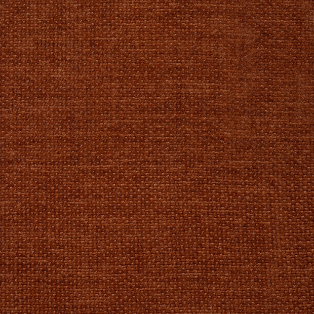 Giselle Ottoman - Terracotta Chenille