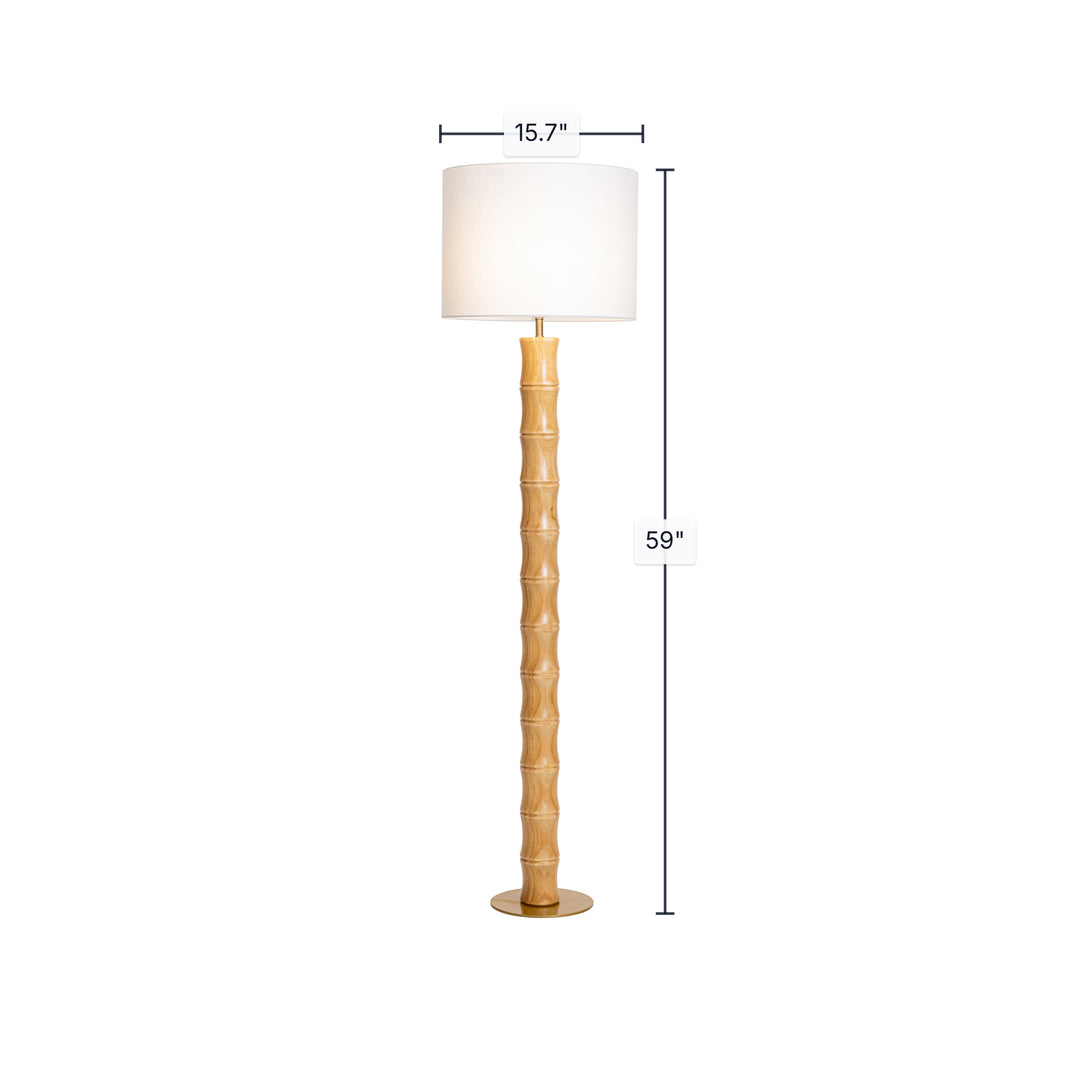 Bamboo Standing Lamp