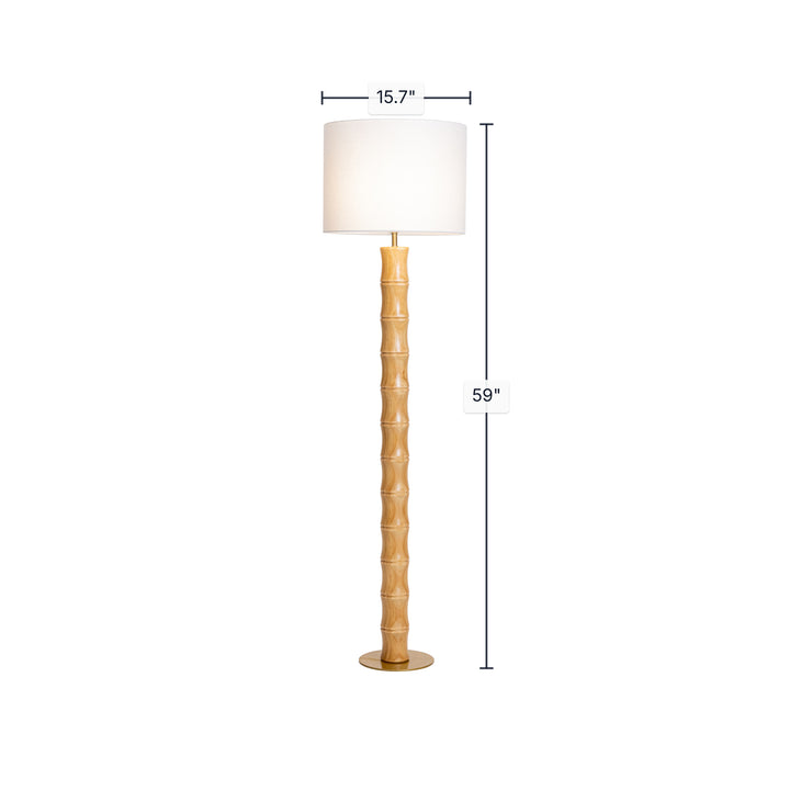 Bamboo Standing Lamp
