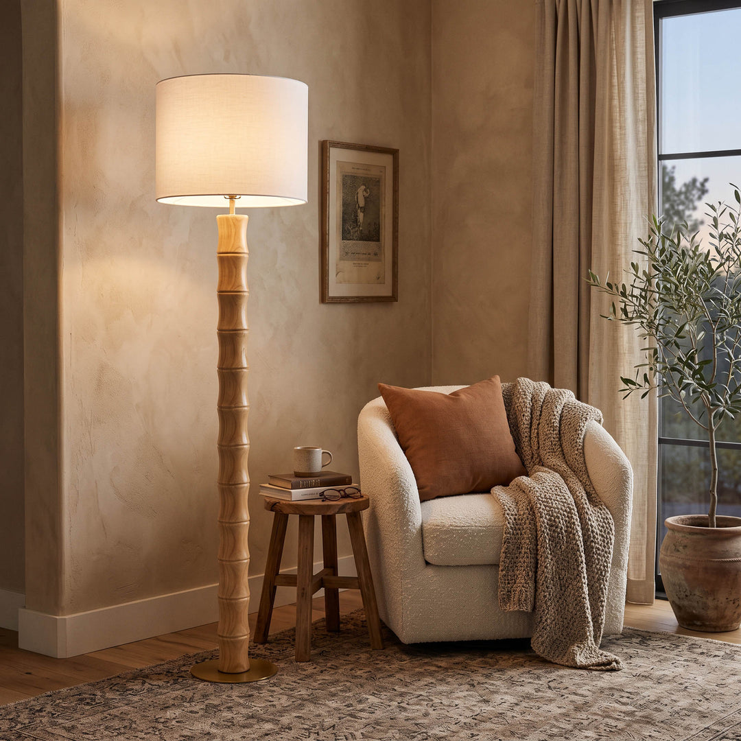 Bamboo Standing Lamp