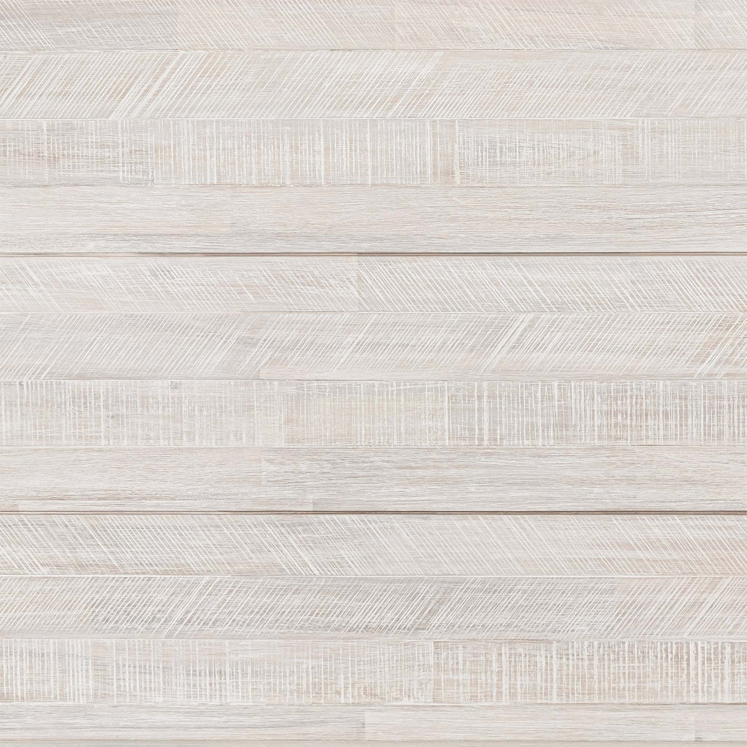 Gia King Bed - Whitewash