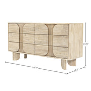 Haru 6 Drawer Dresser