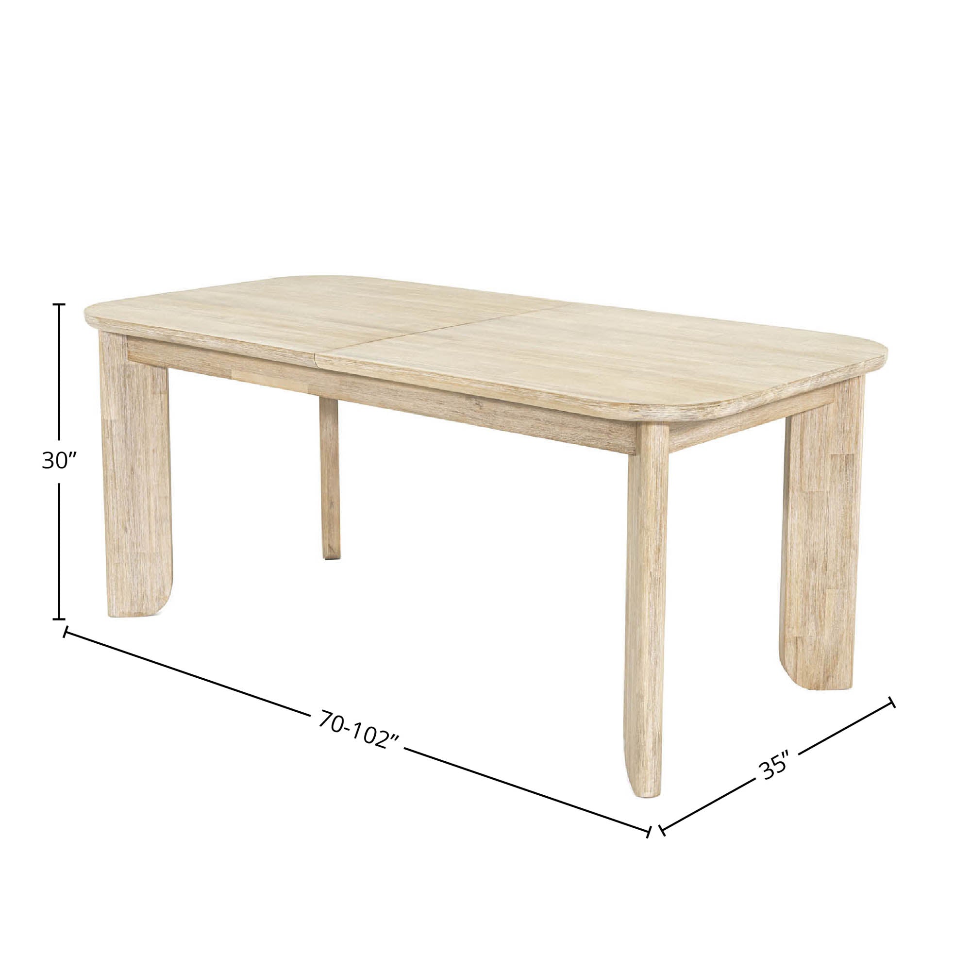 Haru Extension Dining Table (70